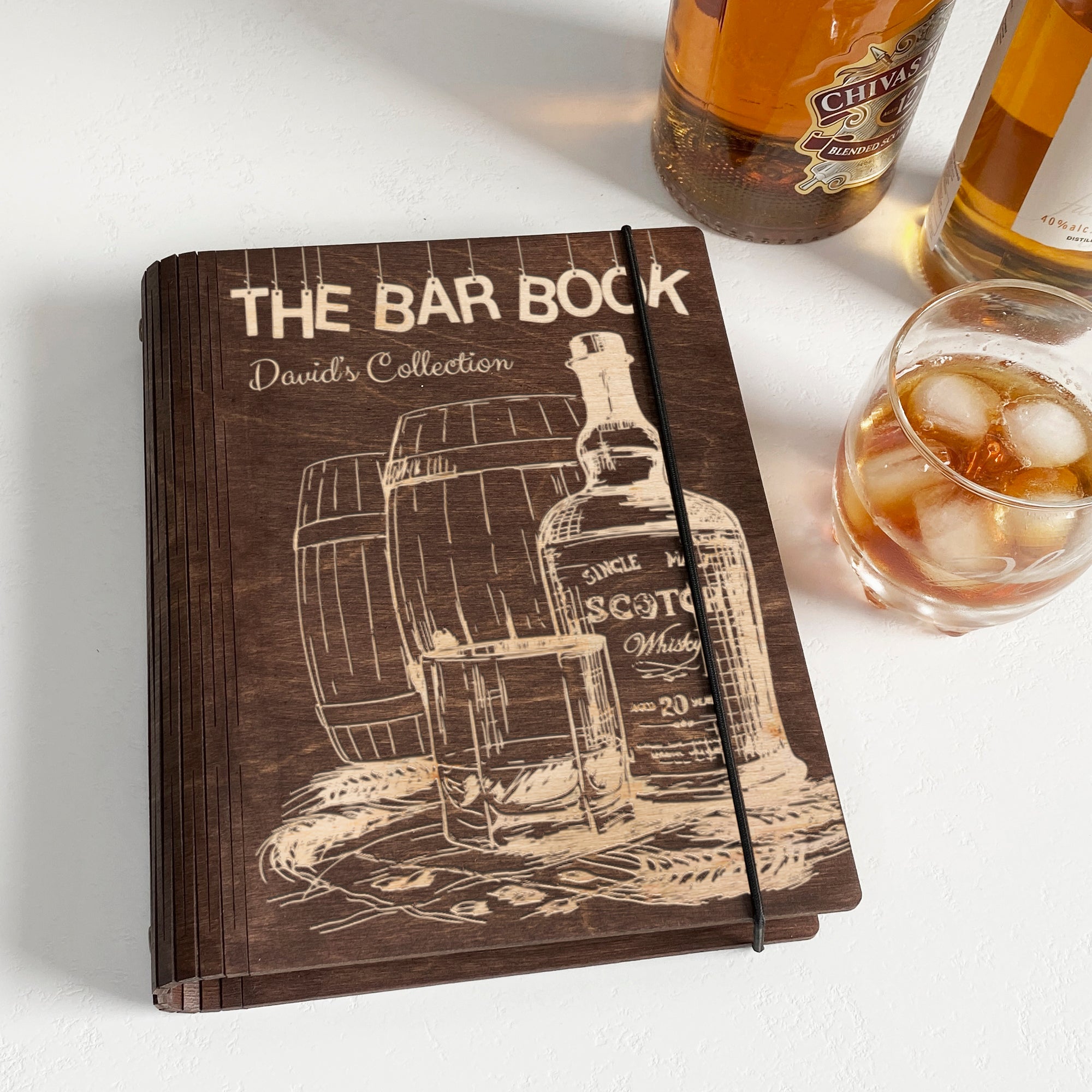 My Bar book Free custom engraving