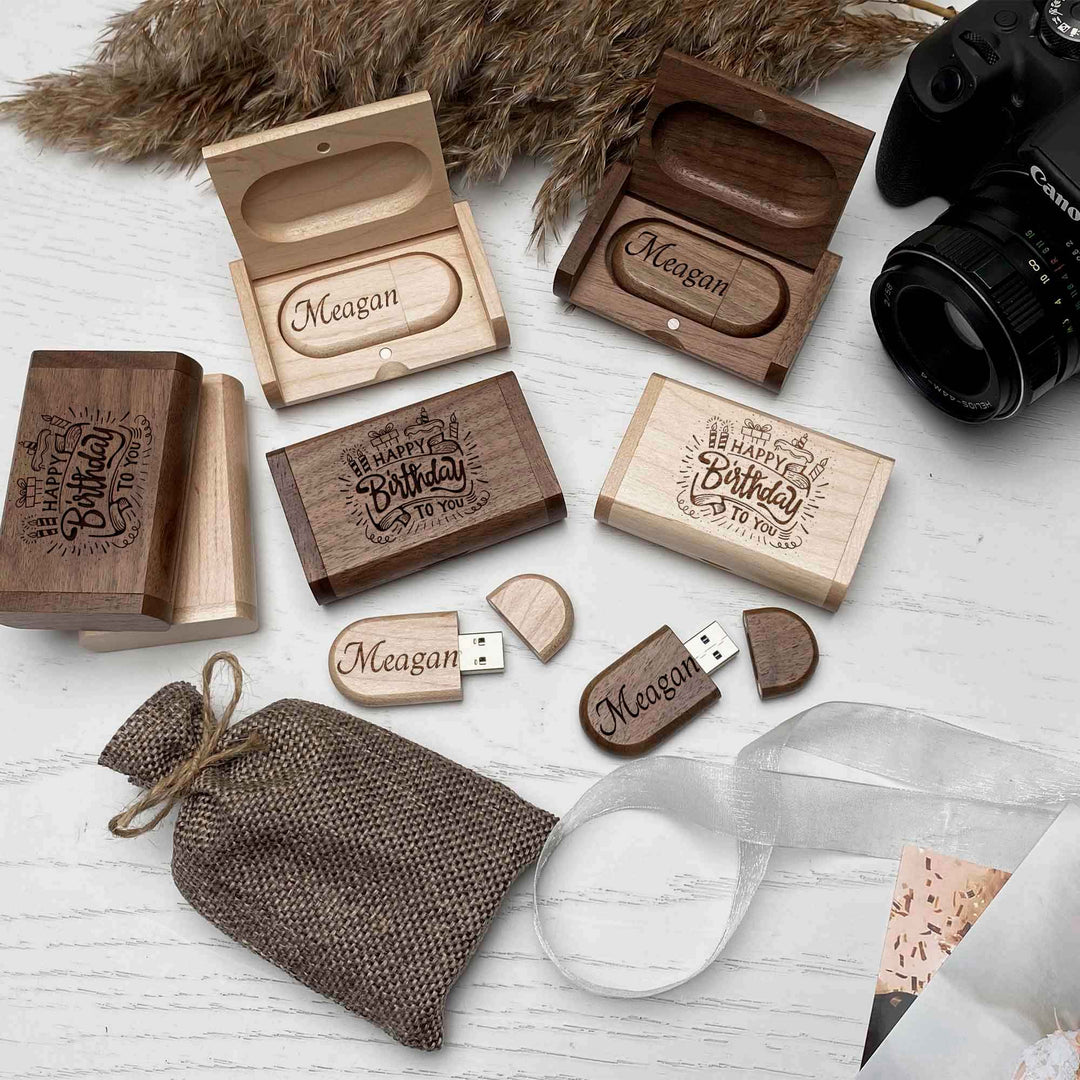 USB Flash Drive Engraving Happy Birthday photo №8