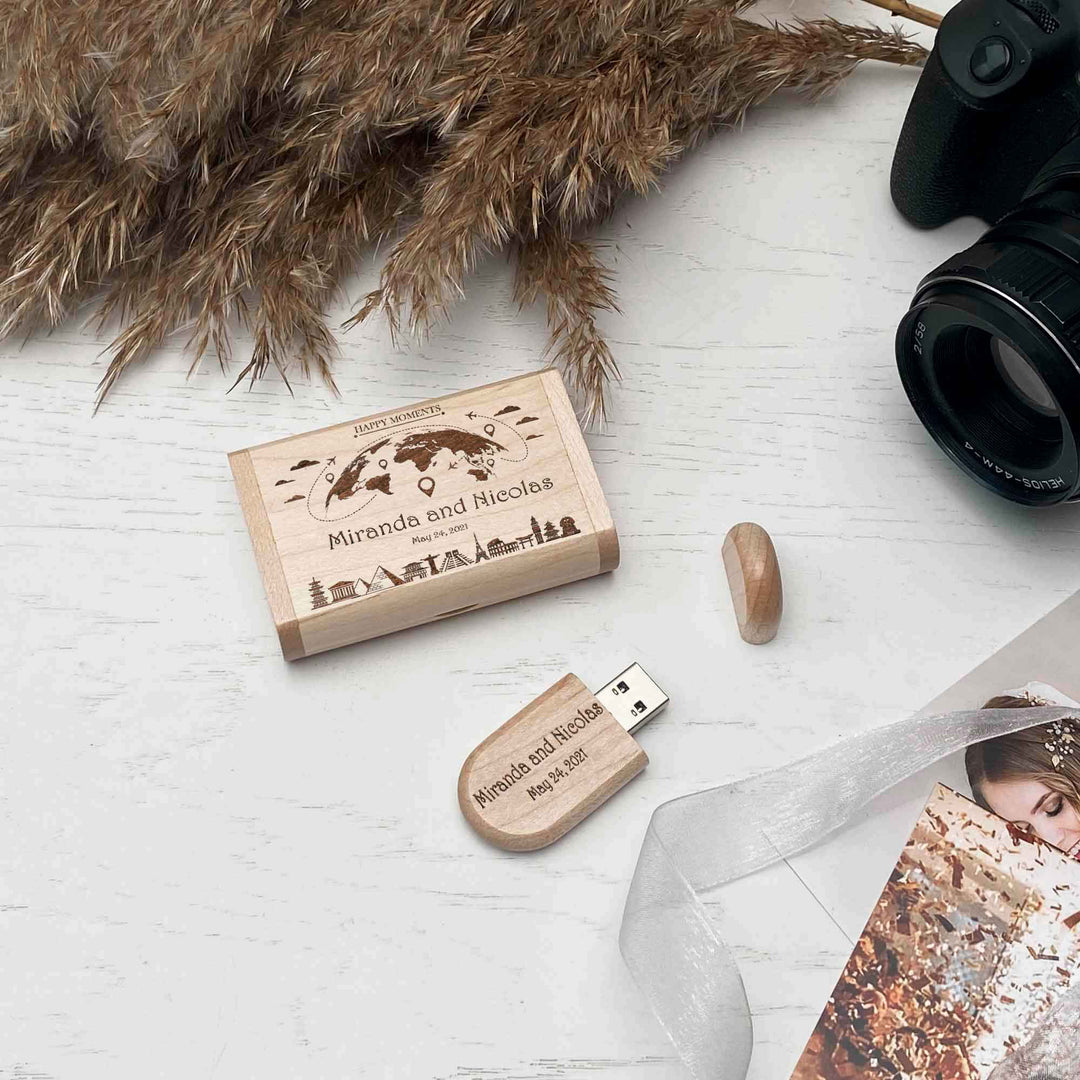 USB Flash Drive Engraving Travel photo №5