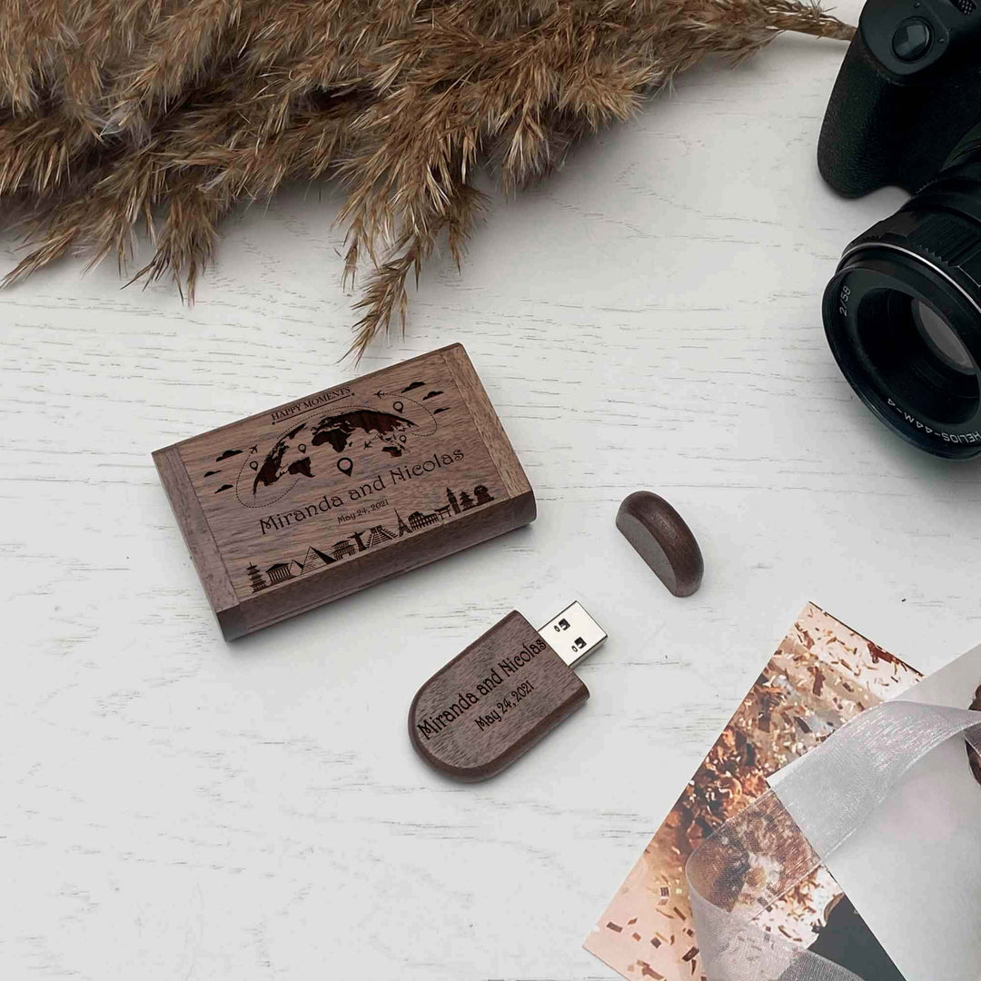 USB Flash Drive Engraving Travel photo №3