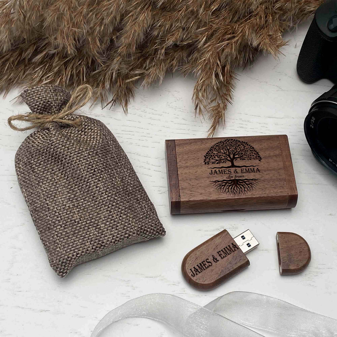 USB Flash Drive Engraving Our Family photo №2