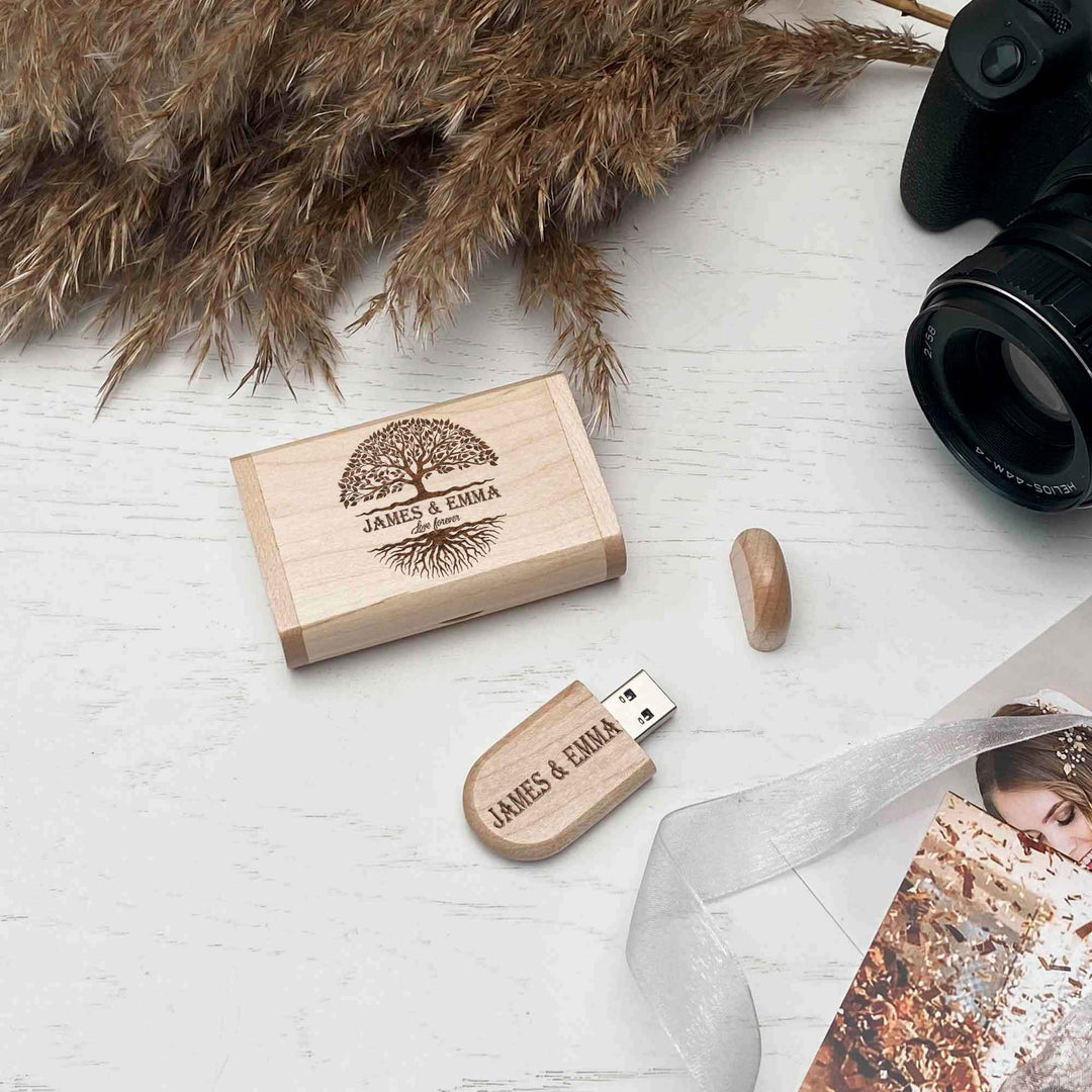 USB Flash Drive Engraving Our Family photo №3
