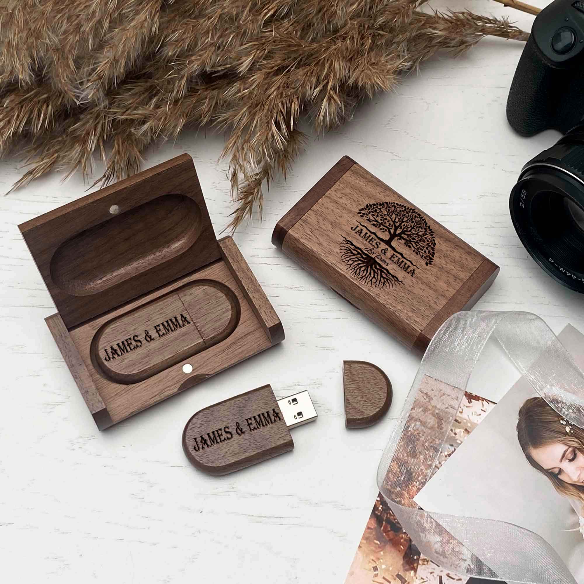 USB Flash Drive Engraving Our Family