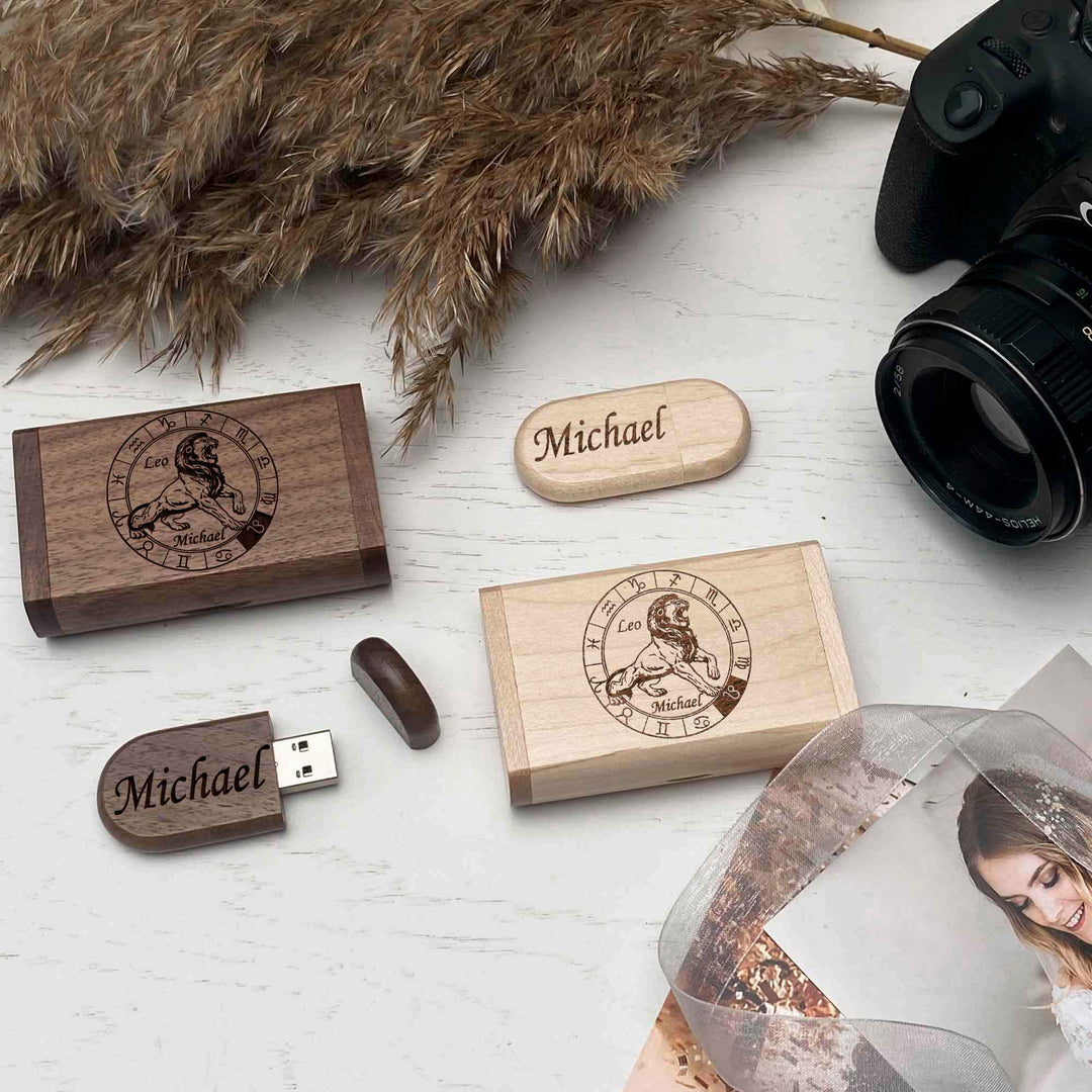 USB Flash Drive Engraving Zodiac photo