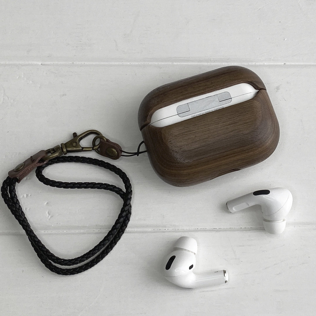 Wooden AirPods Pro Case Walnut photo №5