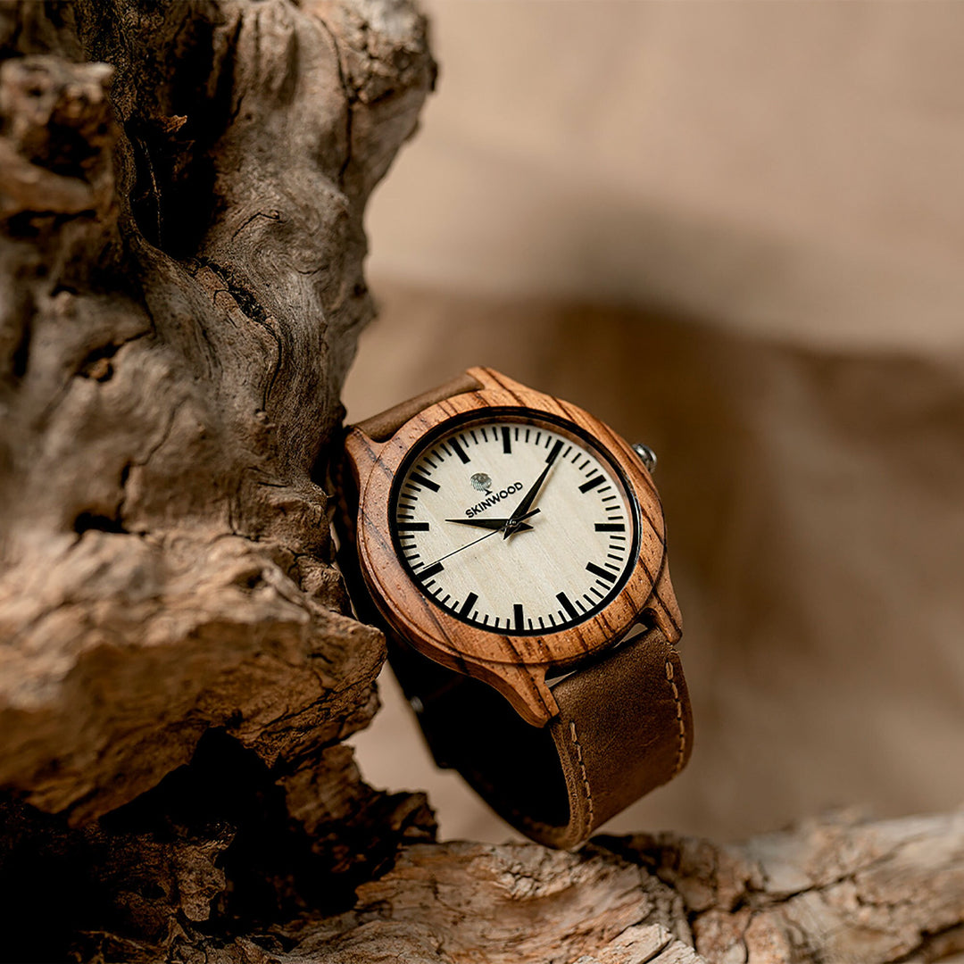 Wooden Watch Zebra Personalized engraving photo