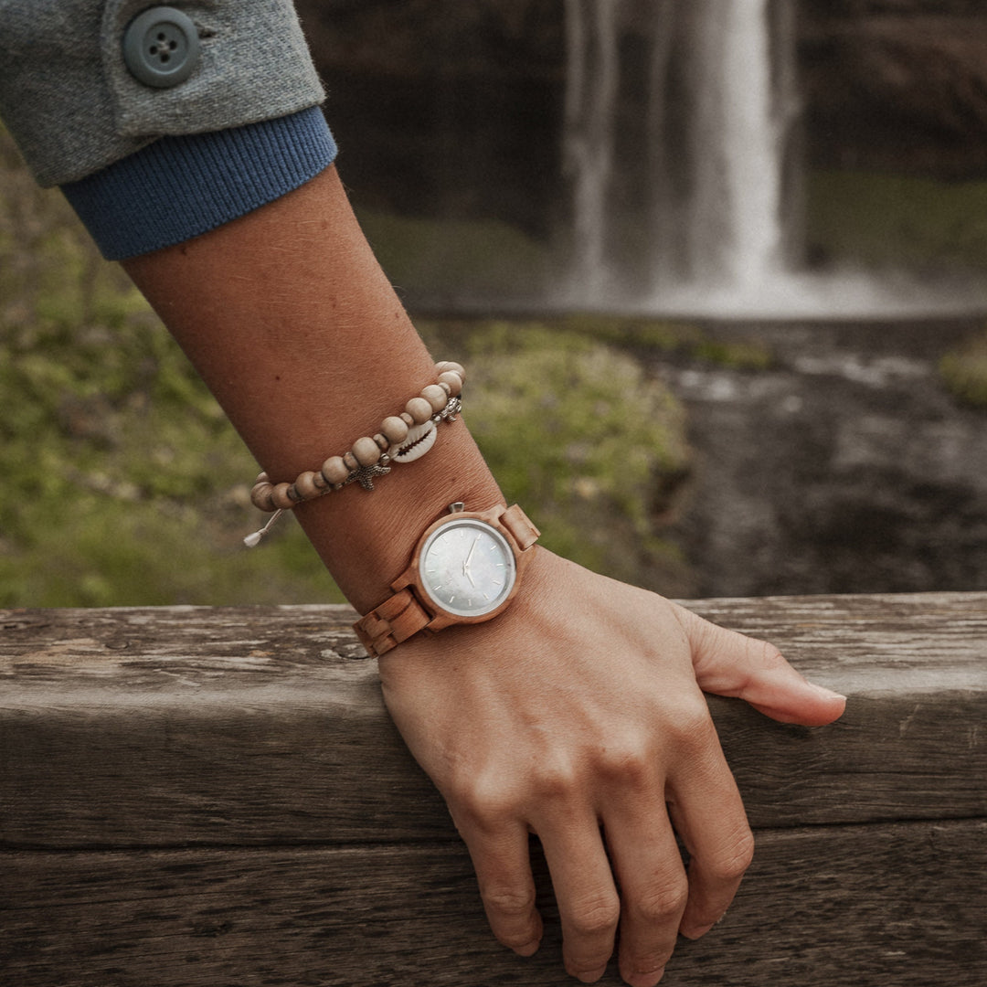 Wooden Watch Sky Personalized engraving photo №4