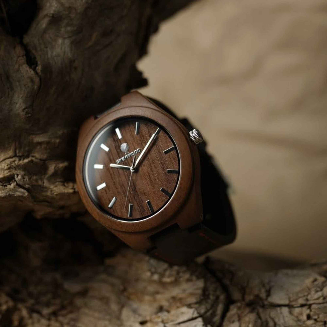 Wooden Watch SkinWood Custom engraving photo
