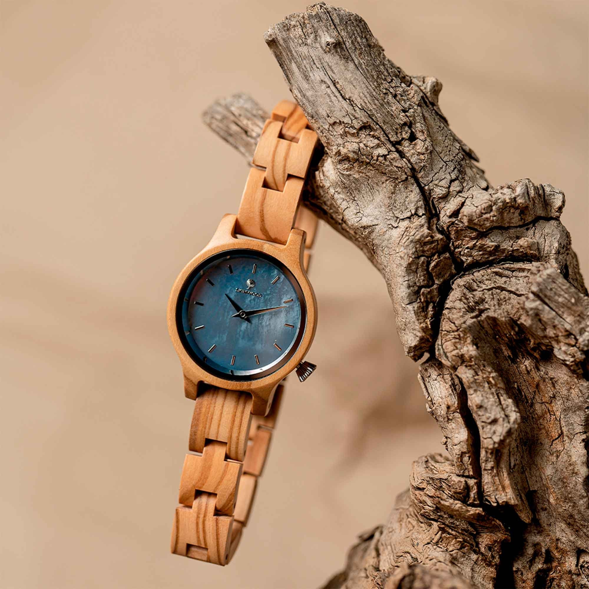 Wooden Watch Sky Personalized engraving