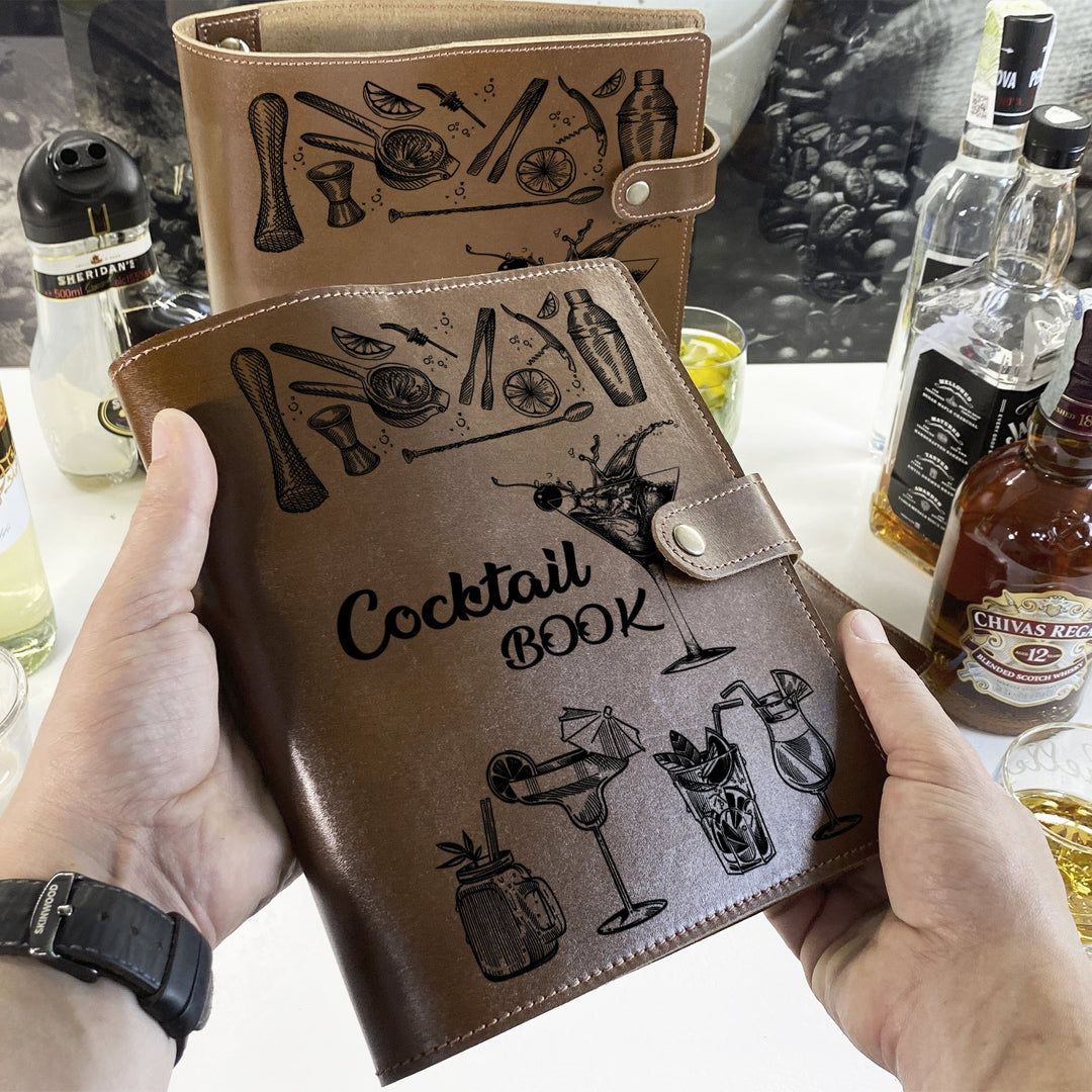 Cocktail Book Leather photo