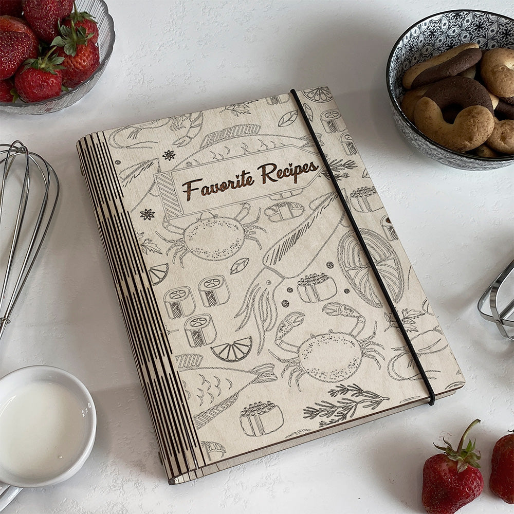 Favorite Recipe Book Free custom engraving photo №16