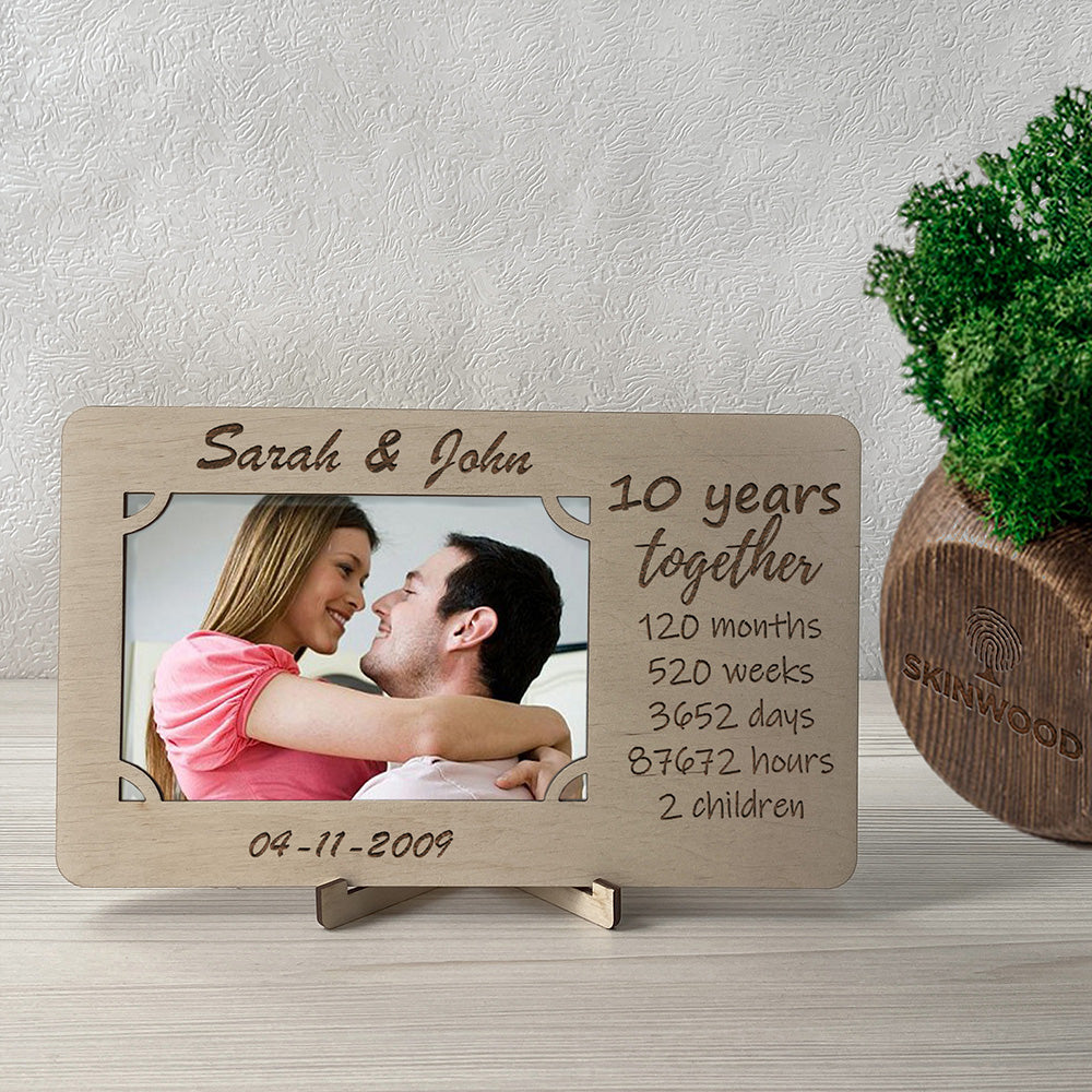 Wood Frame Family engraved photo №2