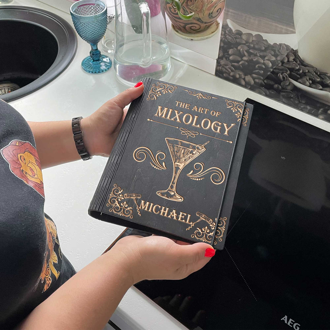 Mixology Book Free custom engraving photo