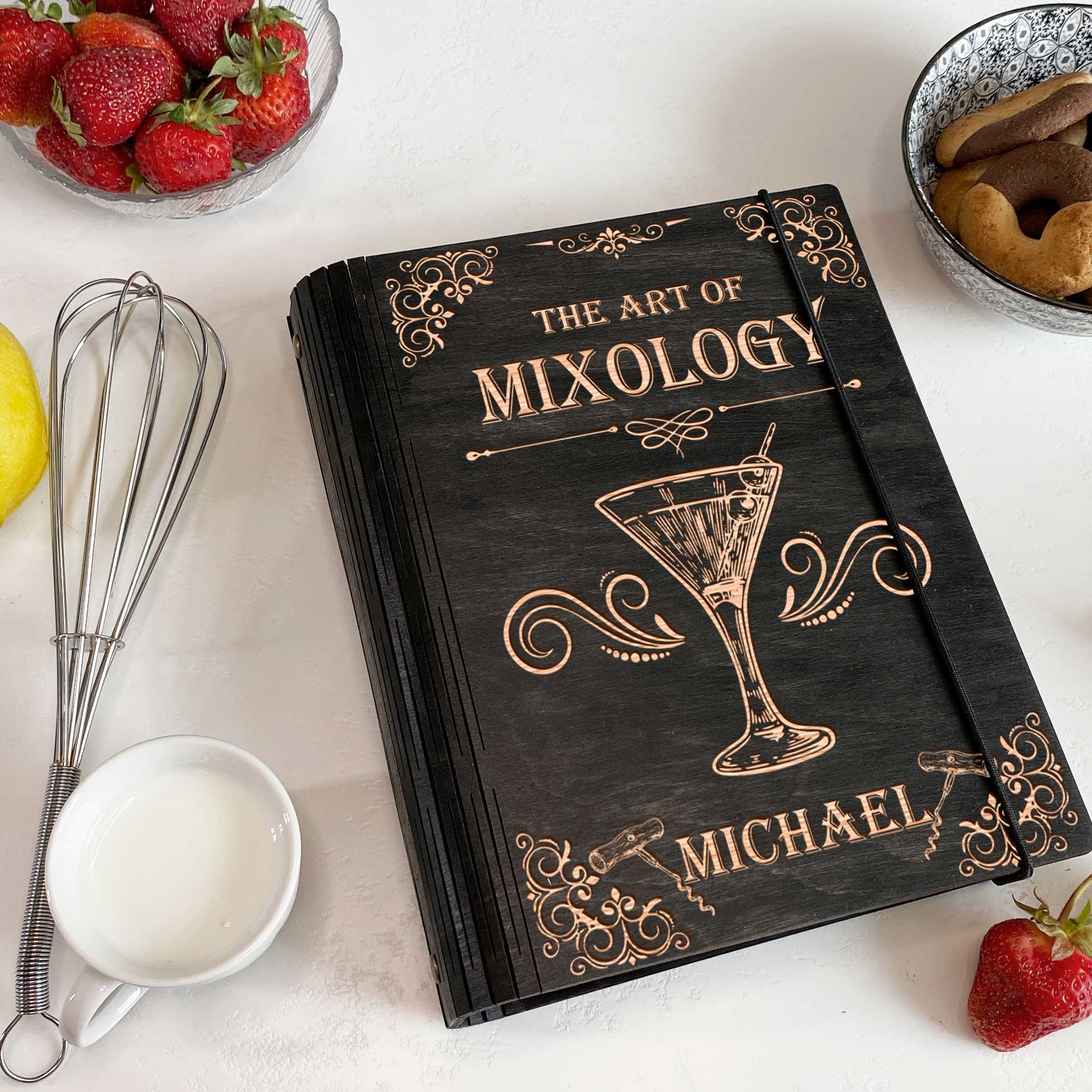 Mixology Book Free custom engraving