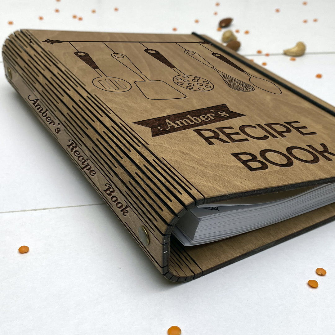 Recipe Book Free custom engraving photo №4