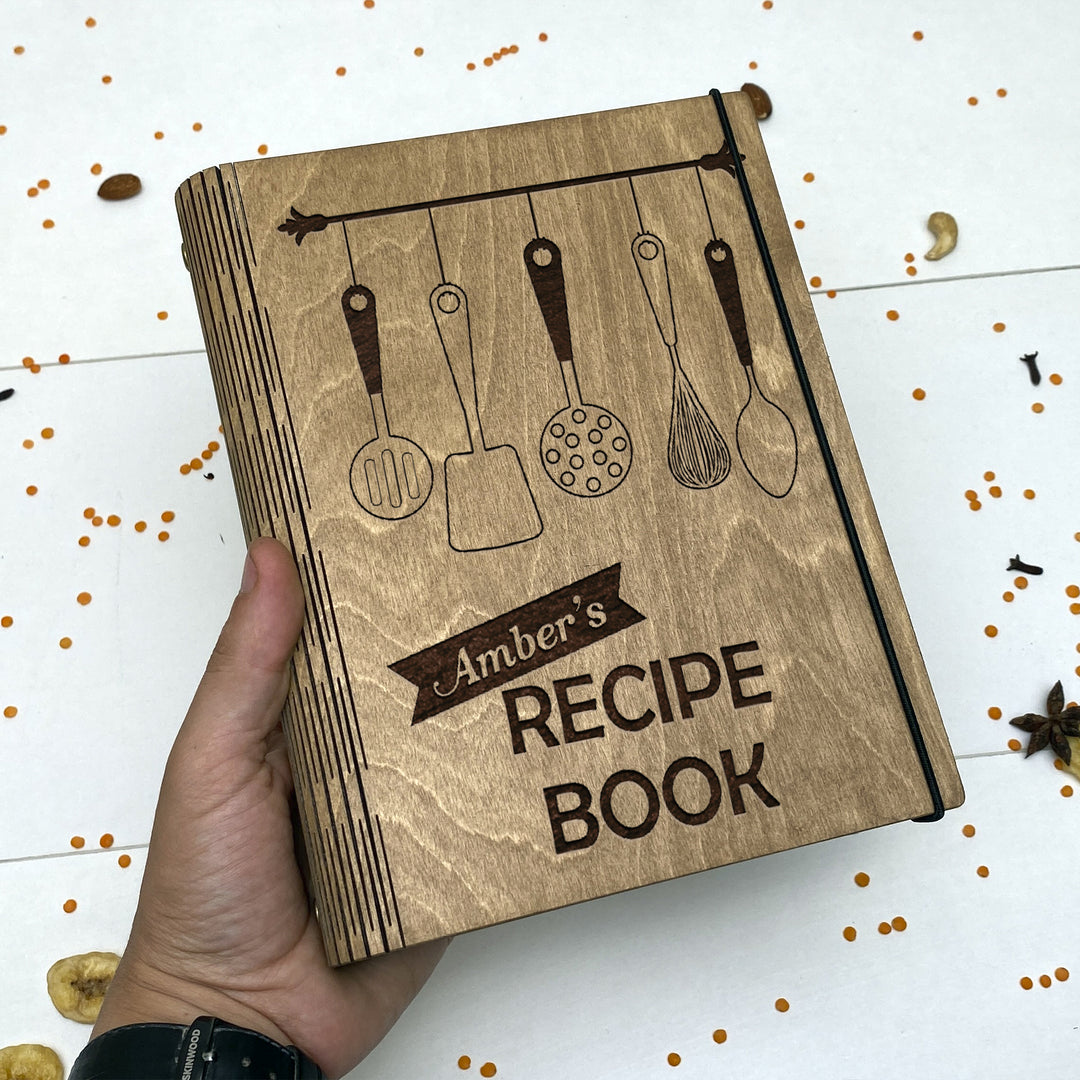 Recipe Book Free custom engraving photo №3