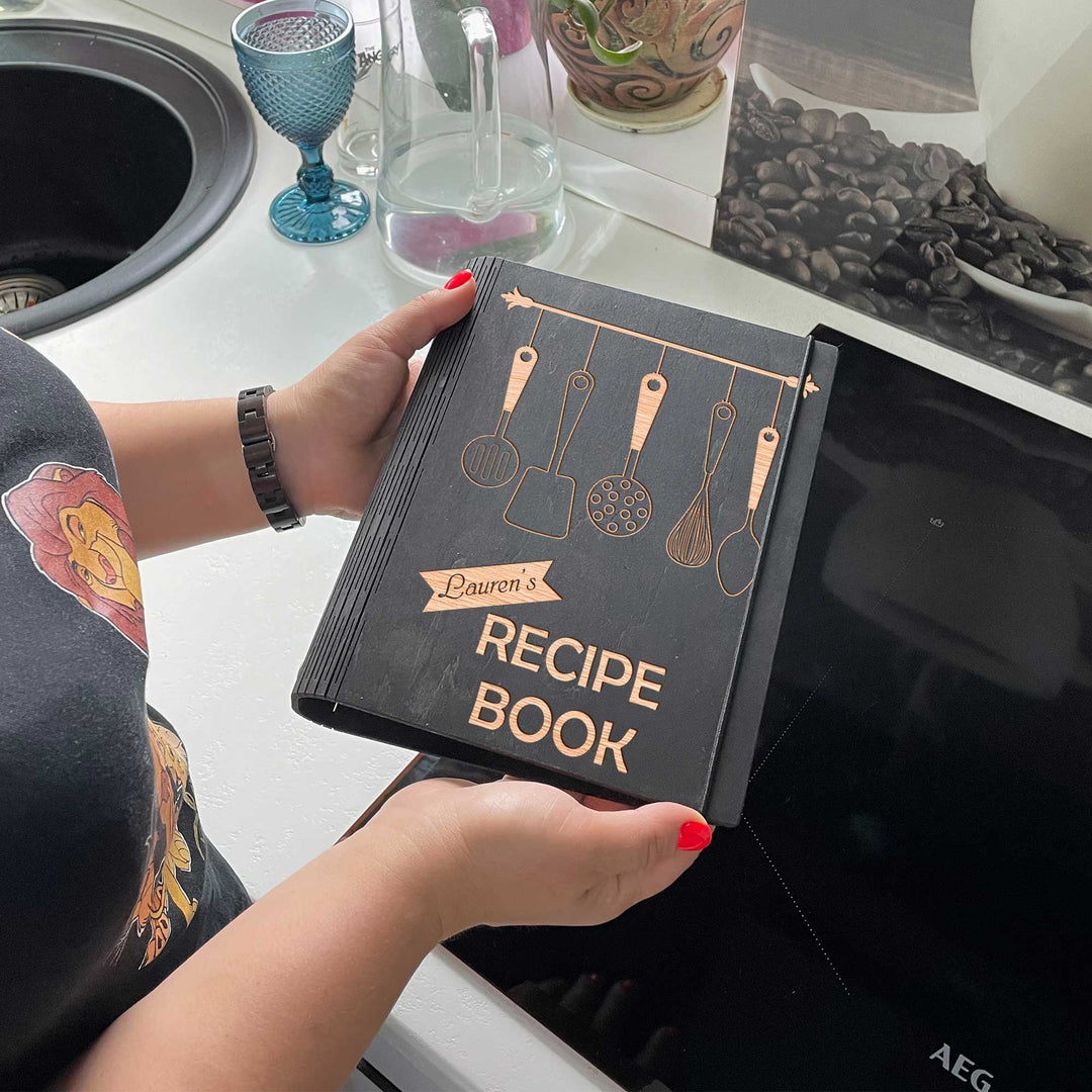 Recipe Book Free custom engraving photo