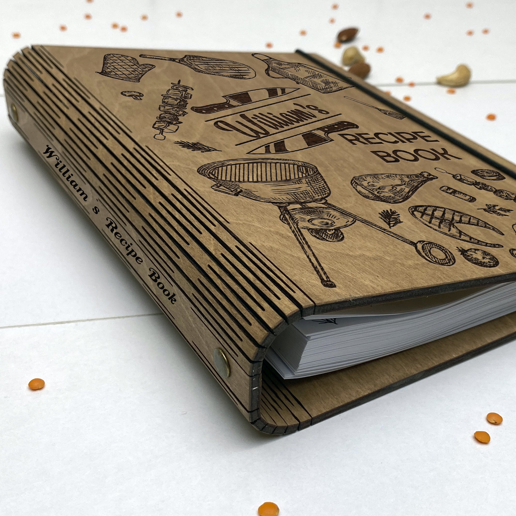 Barbecue Book Free custom engraving