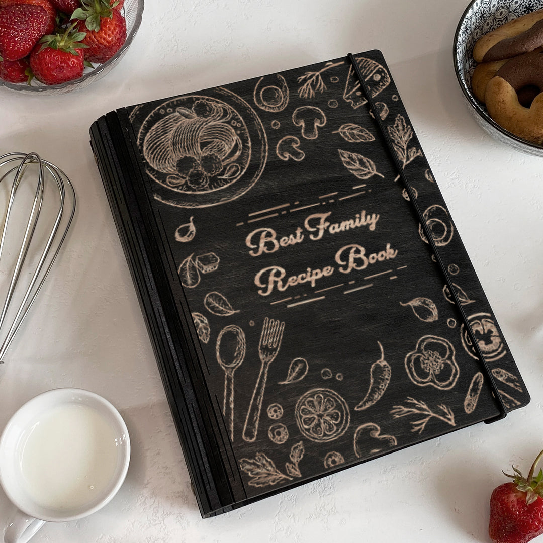 Best Family Recipe book Free custom engraving photo №6