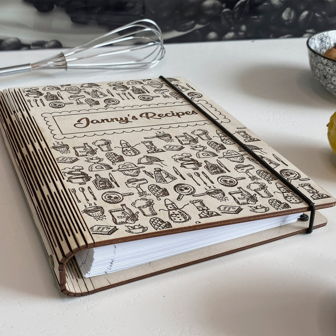 Family Home Recipes Book Free custom engraving photo №10
