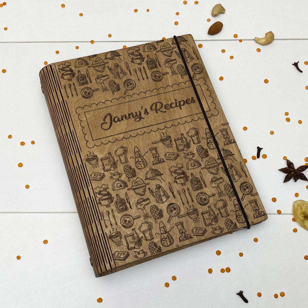 Family Home Recipes Book Free custom engraving photo №8