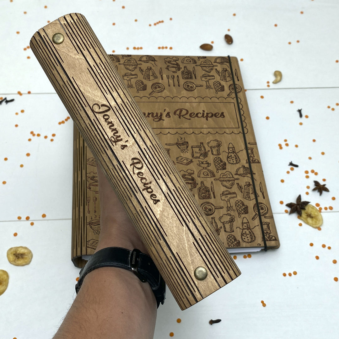 Family Home Recipes Book Free custom engraving photo №11
