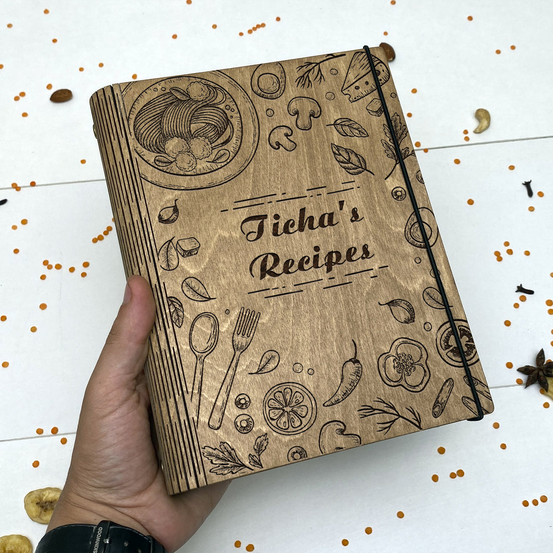 Best Family Recipe book Free custom engraving photo №2