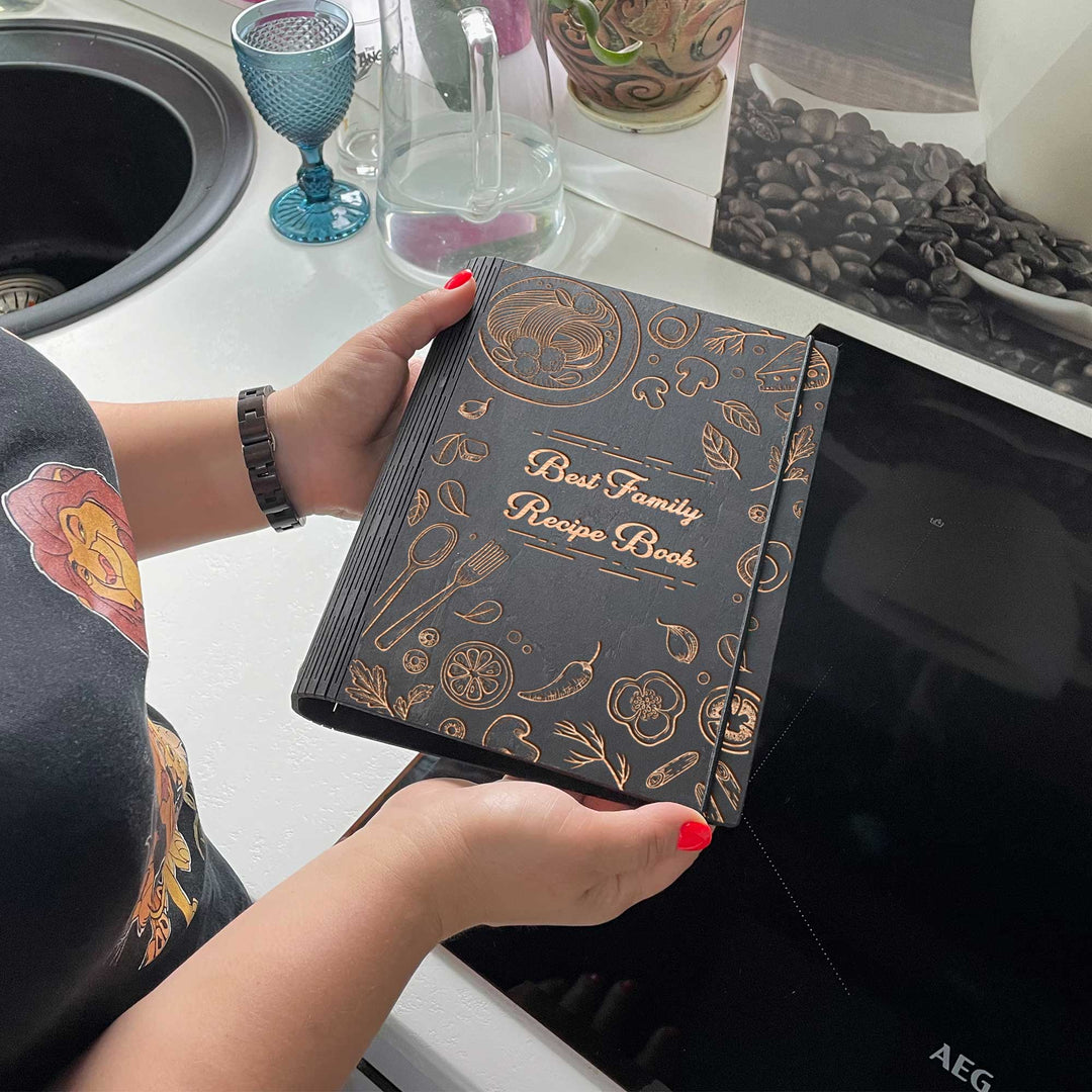 Best Family Recipe book Free custom engraving photo №7