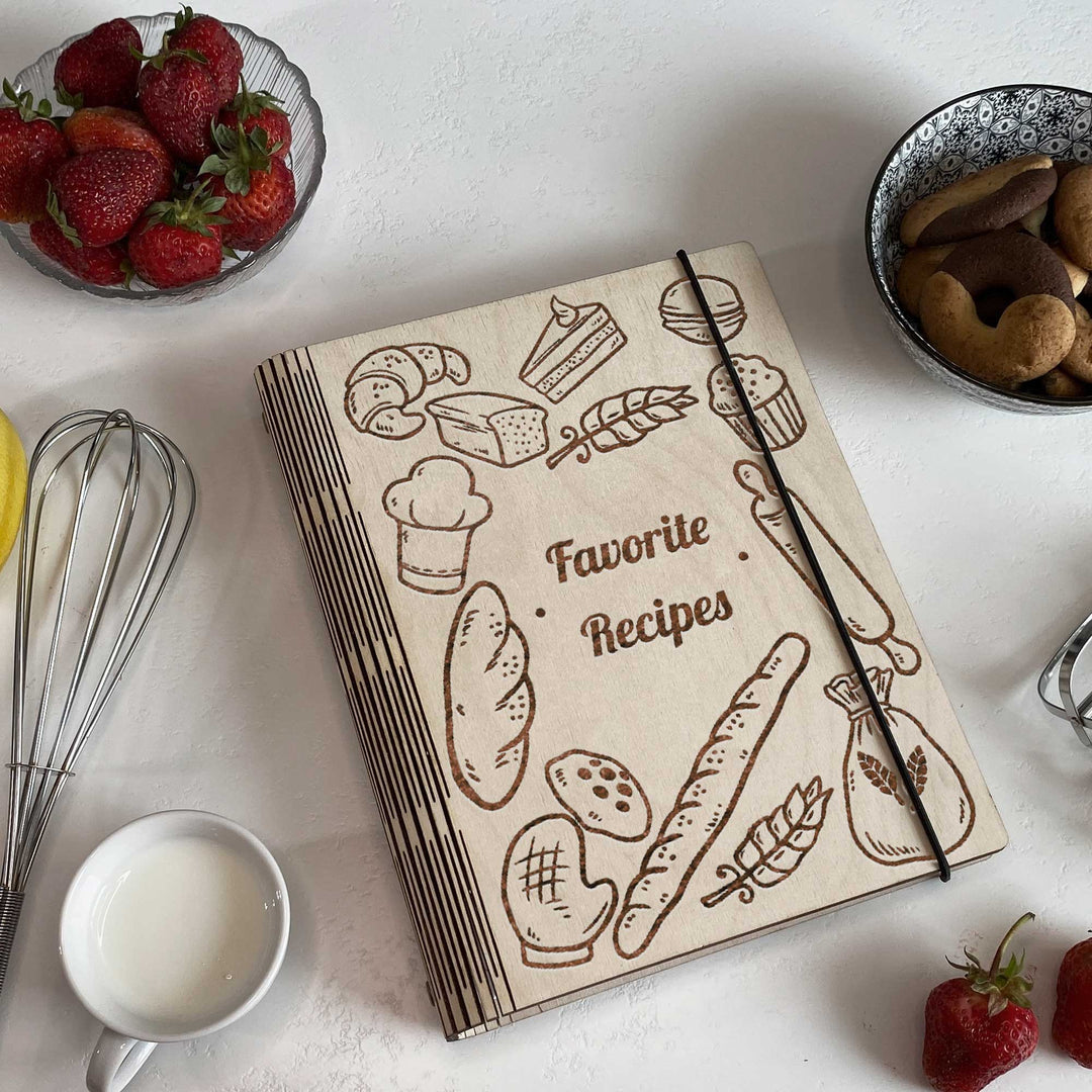 Recipes for the baker Free custom engraving photo №8