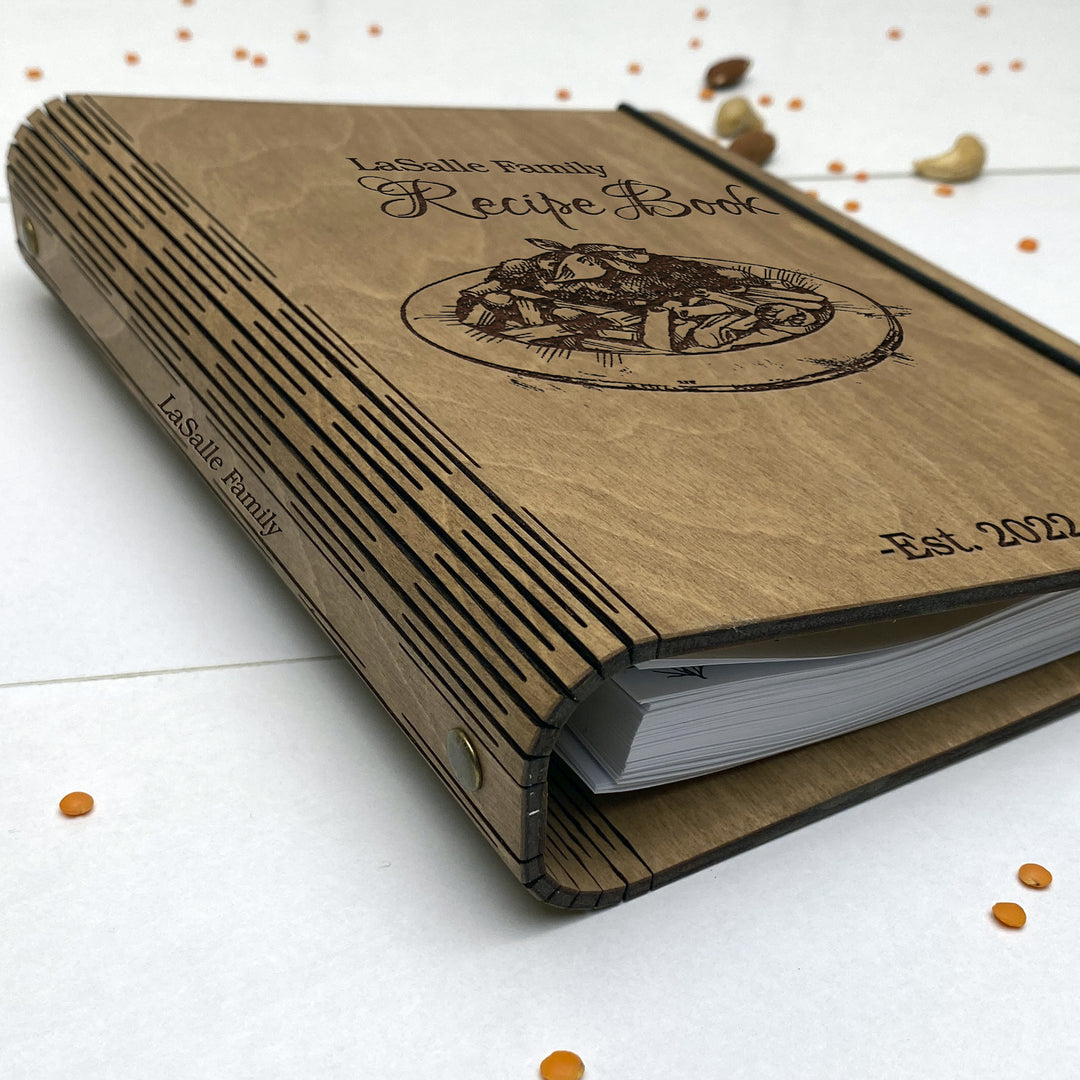 Personalized Recipe Book Free custom engraving photo №11