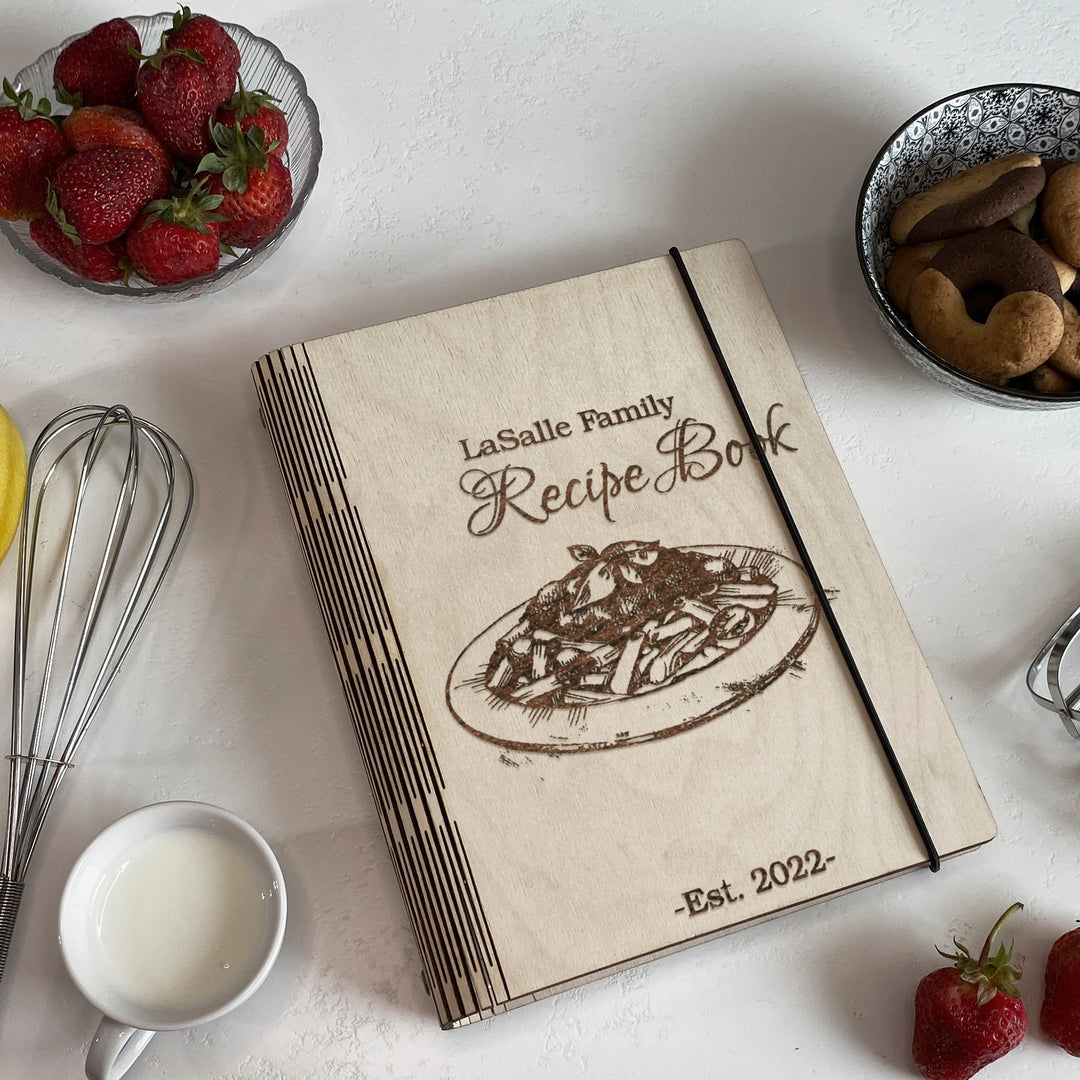 Personalized Recipe Book Free custom engraving photo №6