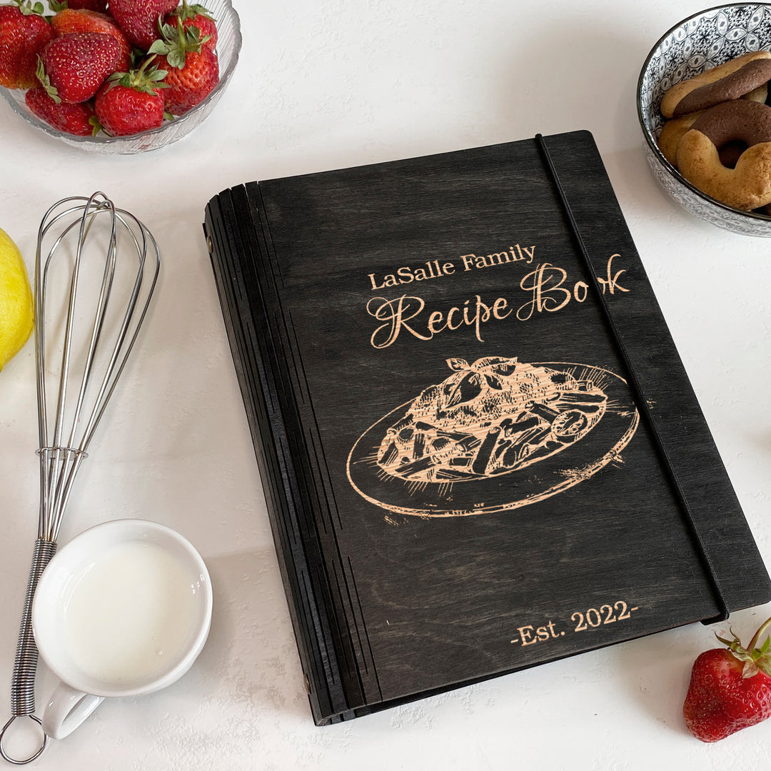 Personalized Recipe Book Free custom engraving photo №4