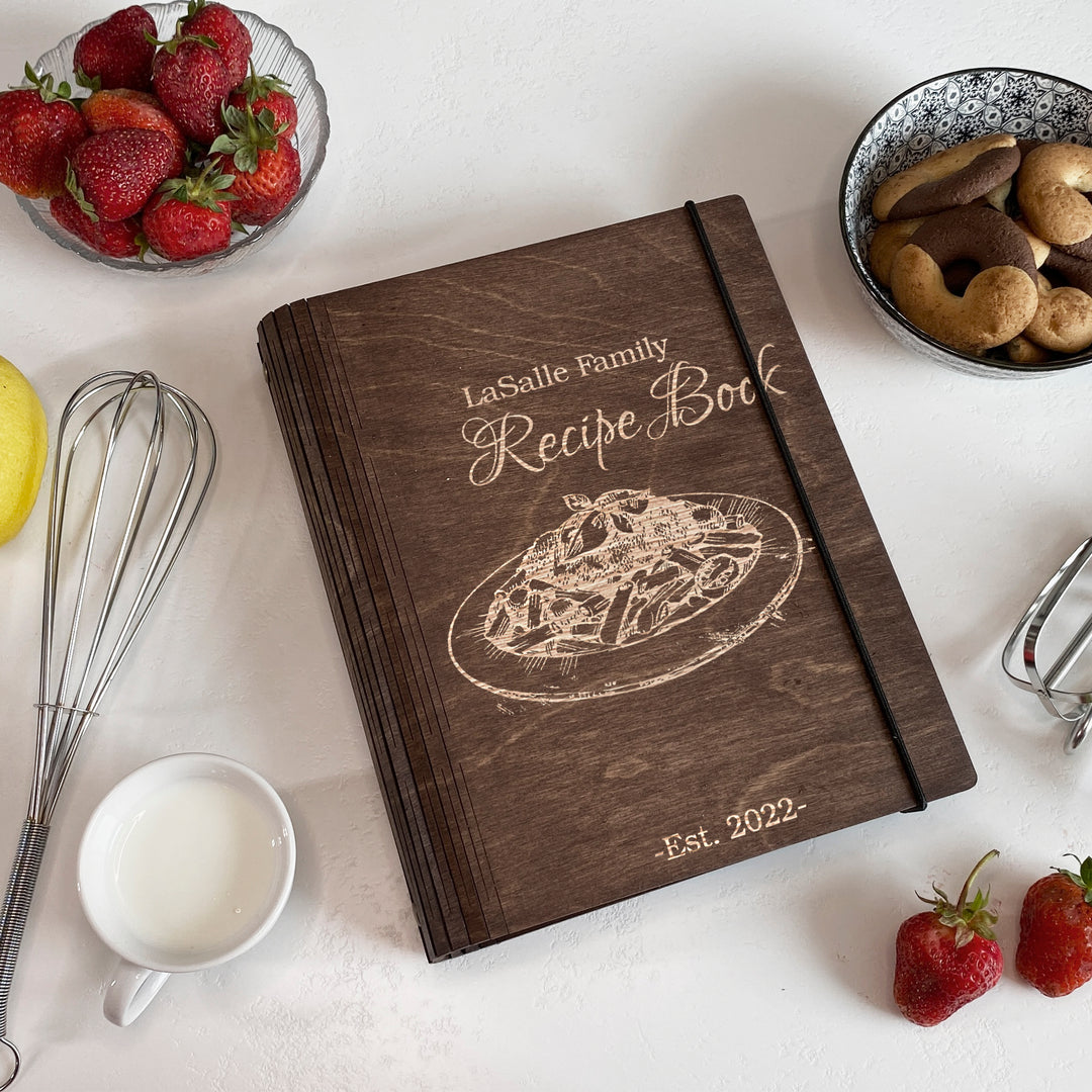 Personalized Recipe Book Free custom engraving photo №8