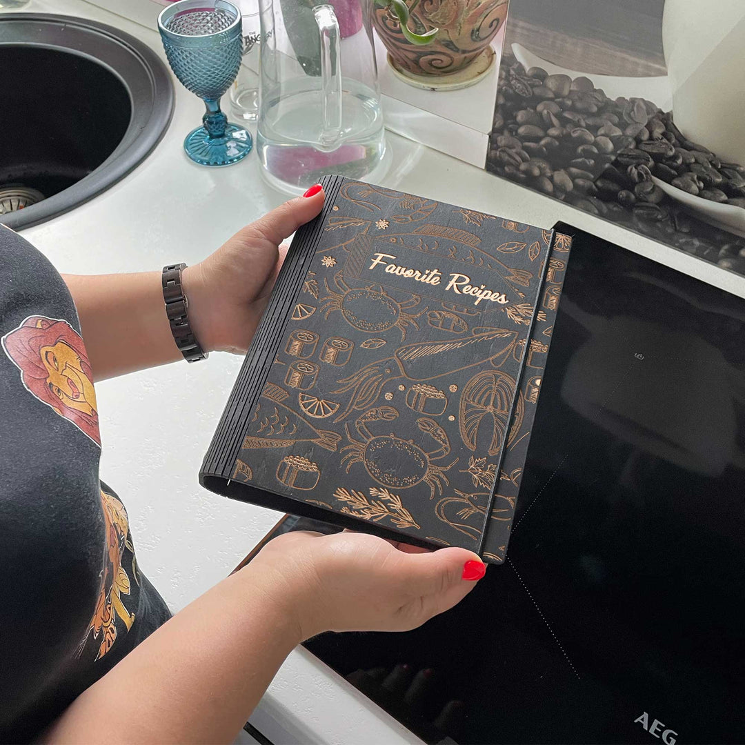 Favorite Recipe Book Free custom engraving photo №5