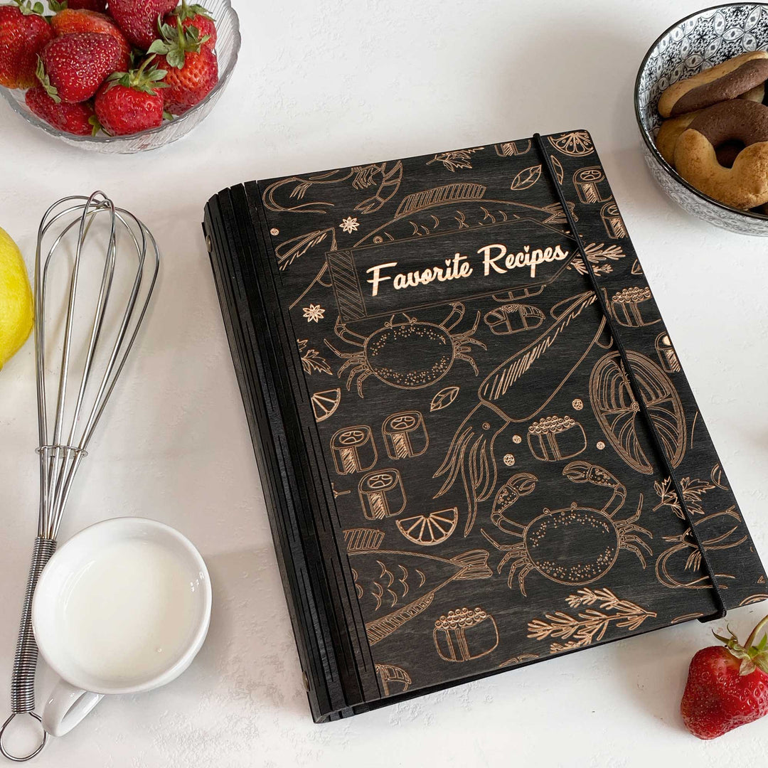 Favorite Recipe Book Free custom engraving photo №6