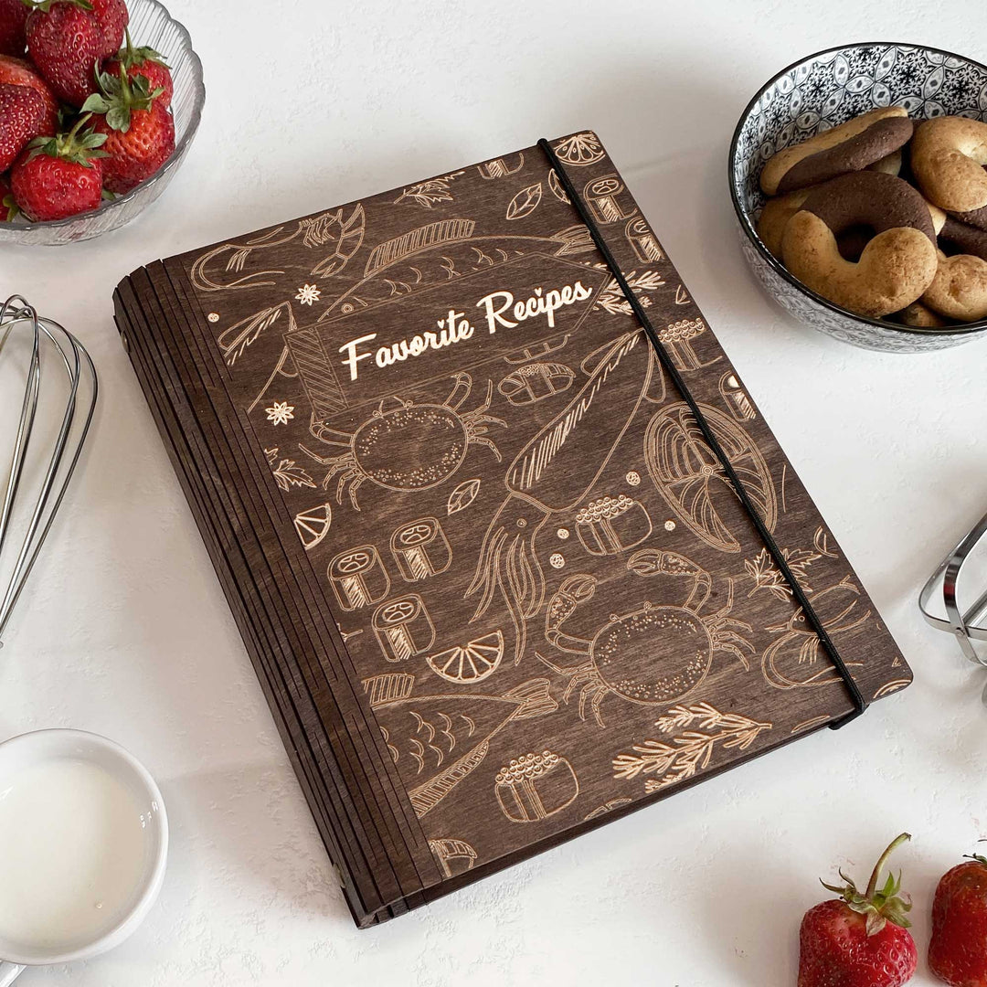 Favorite Recipe Book Free custom engraving photo №8