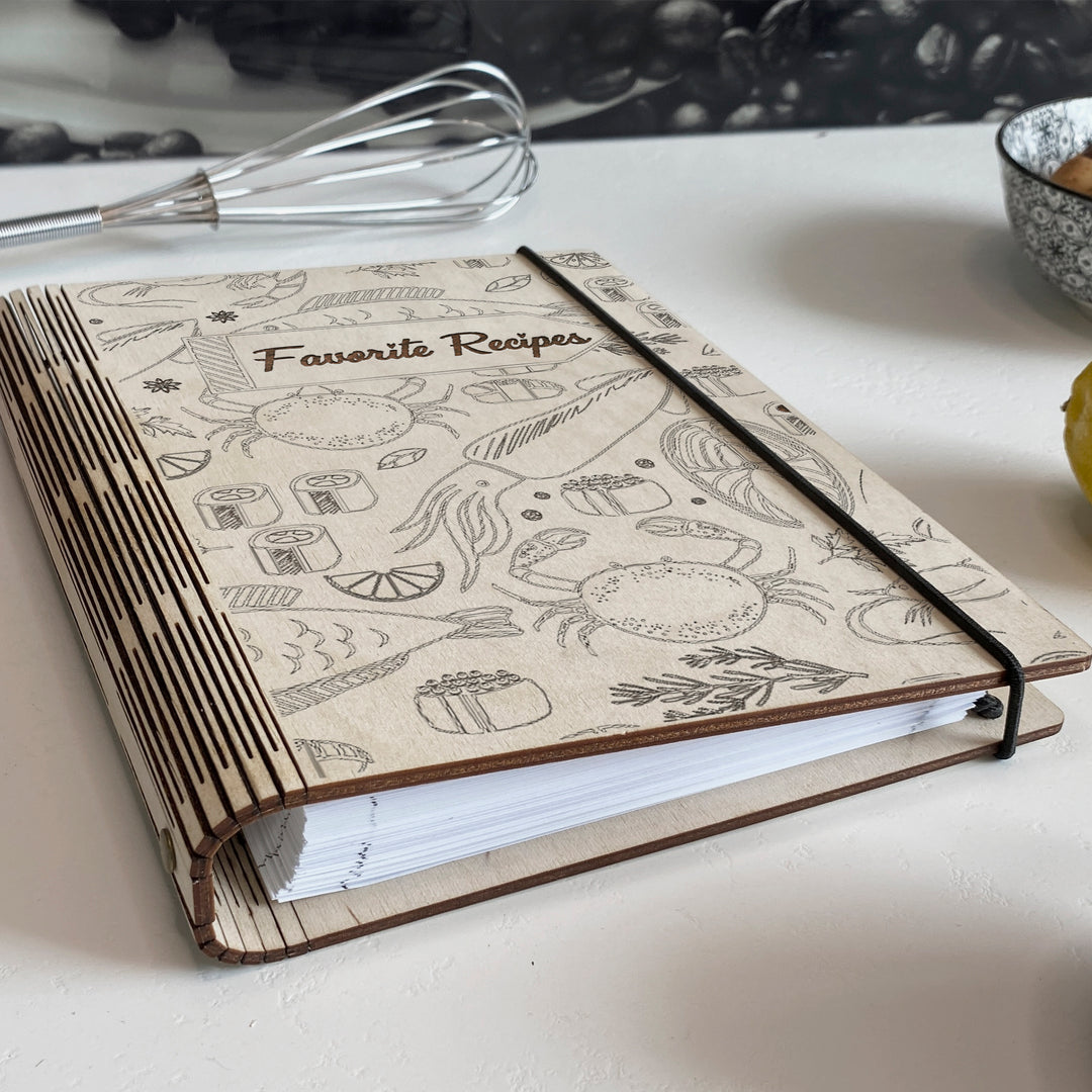 Favorite Recipe Book Free custom engraving photo №13