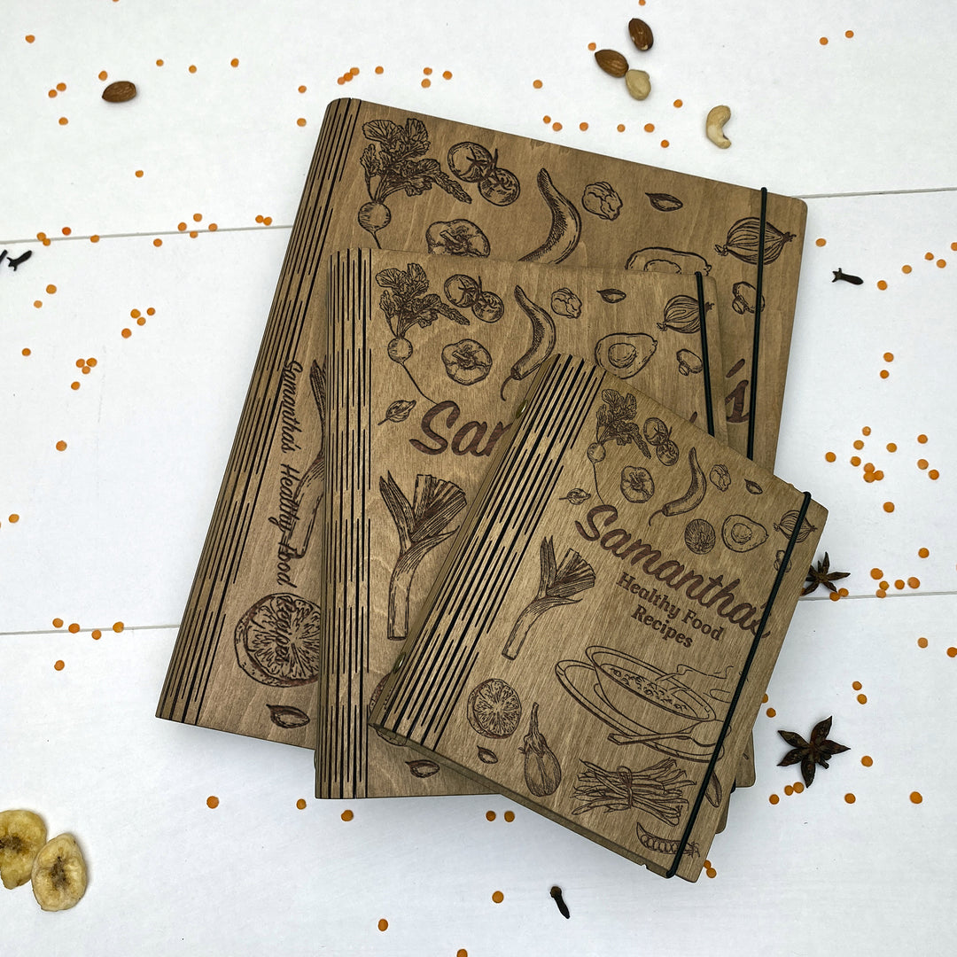 Healthy Food Recipes Book Free custom engraving photo №13