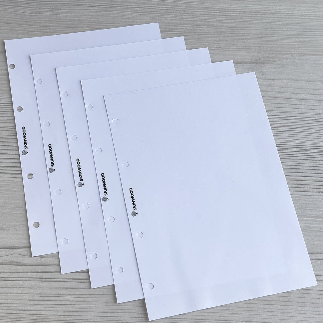 BLOCK of 70 additional sheets of paper for our Recipe Book and Notebook photo №4